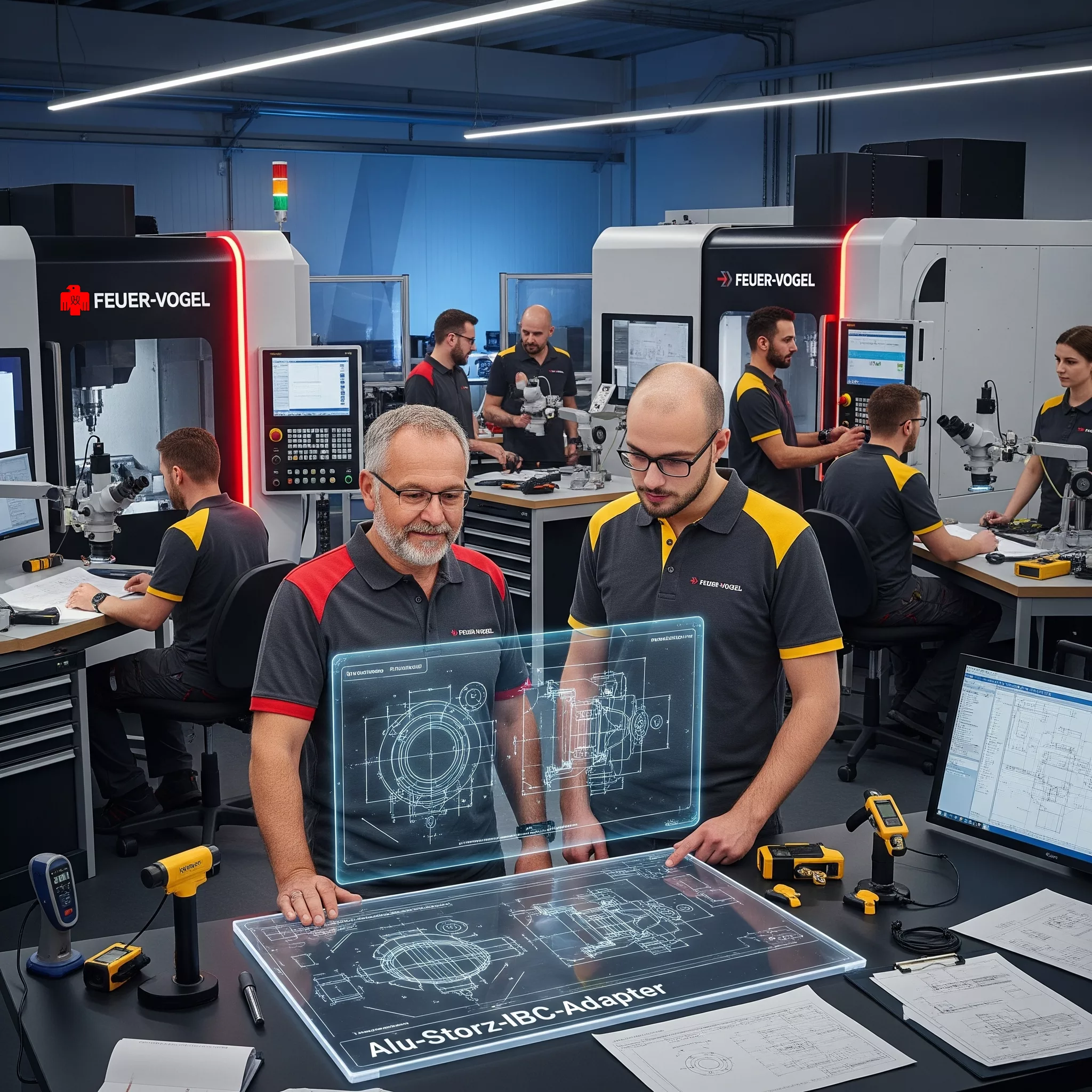 Feuer-Vogel Hightech