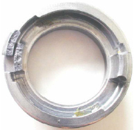 Zerreißprobe gegossen